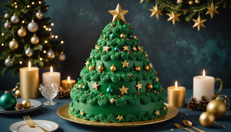 sapin en gateau