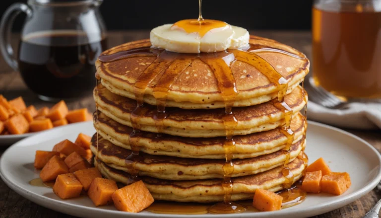 pancake de patate douce