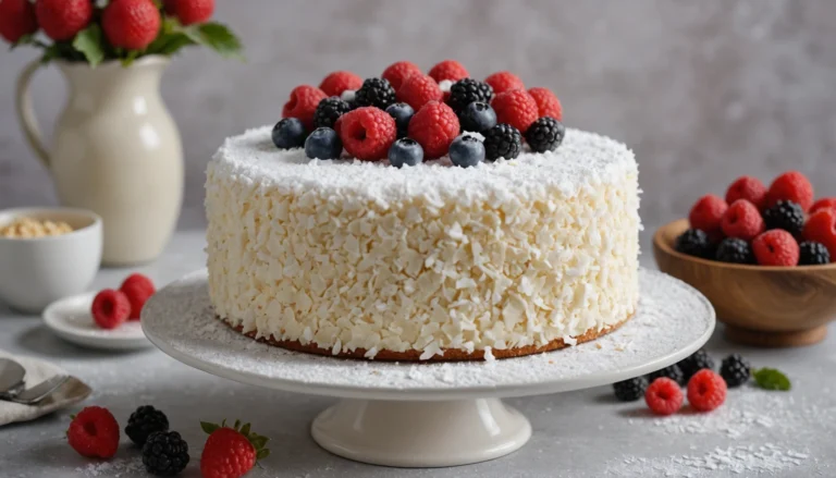 gateau farine coco