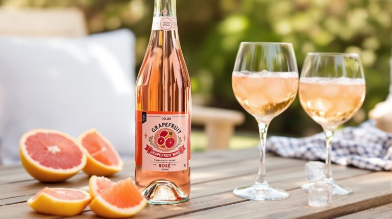 vin rosé pamplemousse