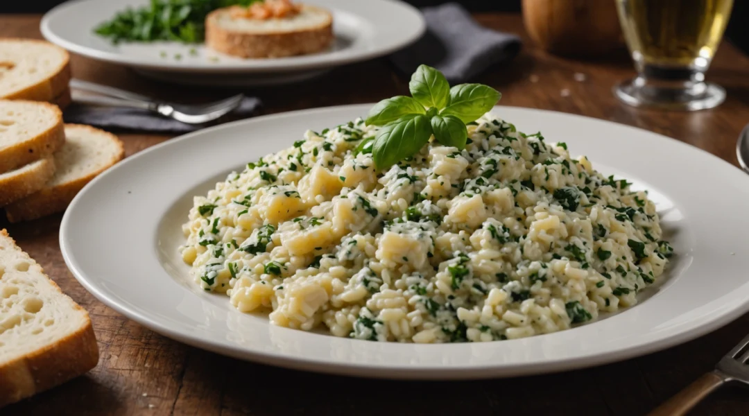 risotto roquefort