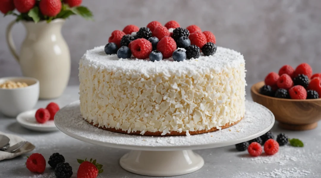 gateau farine coco