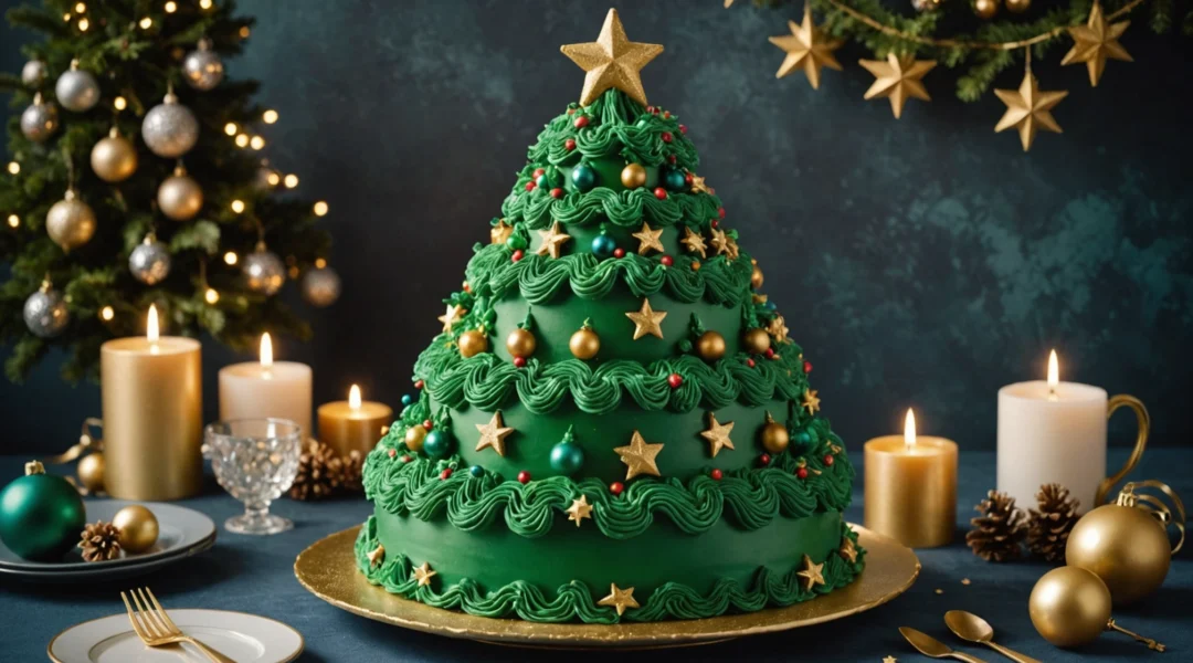 sapin en gateau